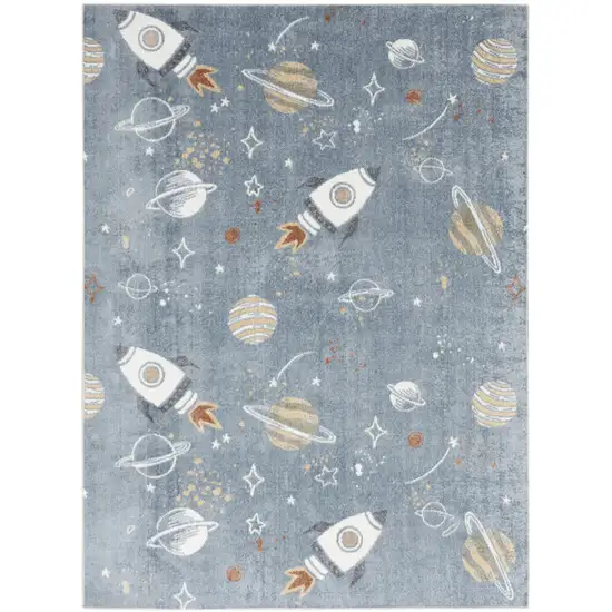 Blue Area Rug Photo 7
