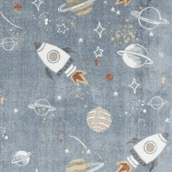 Blue Area Rug Photo 8