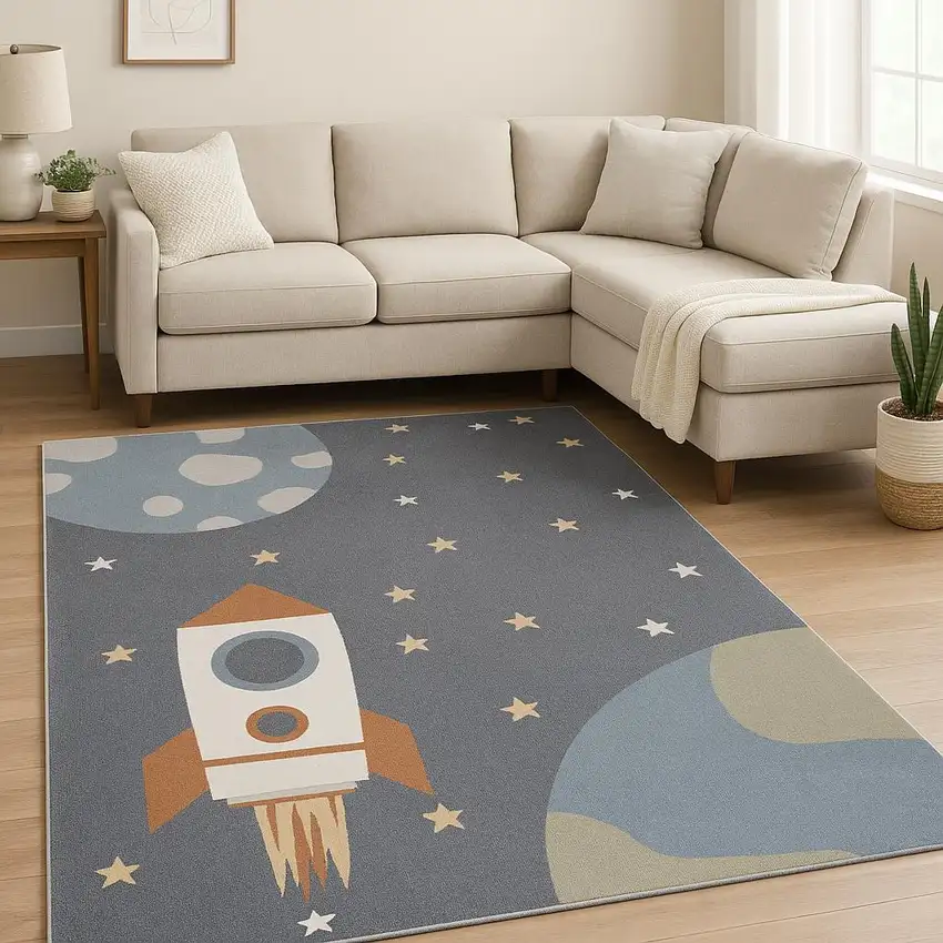 Blue Area Rug Photo 1