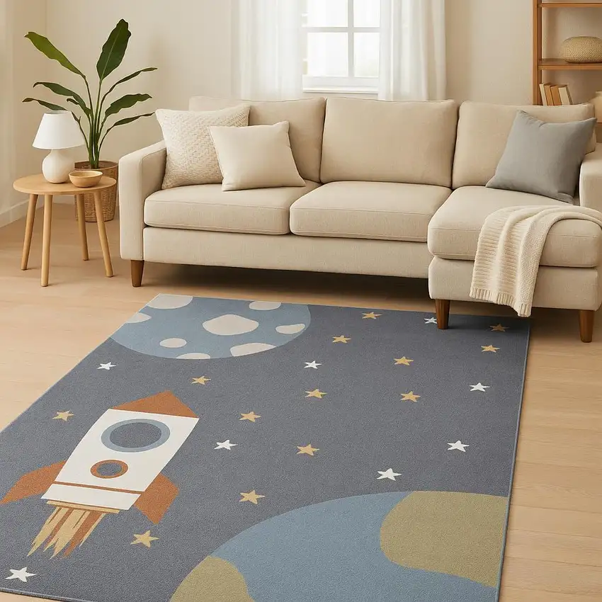Blue Area Rug Photo 1