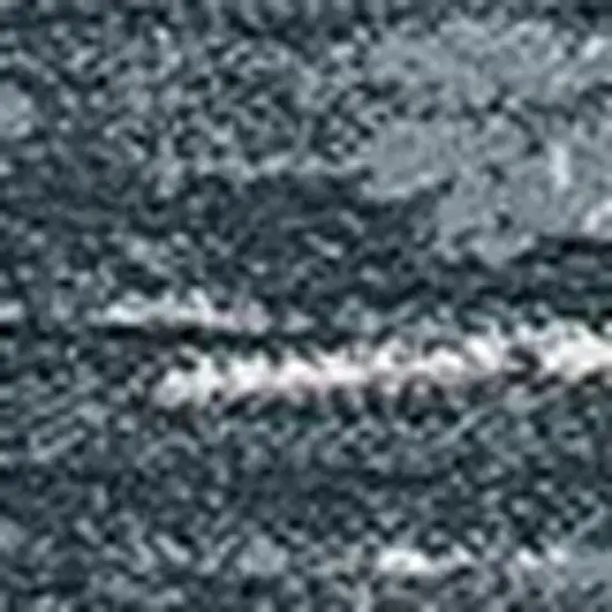 Blue Beige And Gray Abstract Area Rug Photo 9