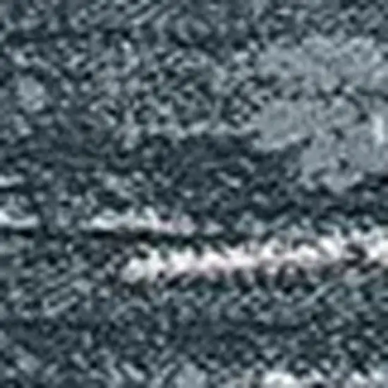 Blue Beige And Gray Abstract Square Rug Photo 4