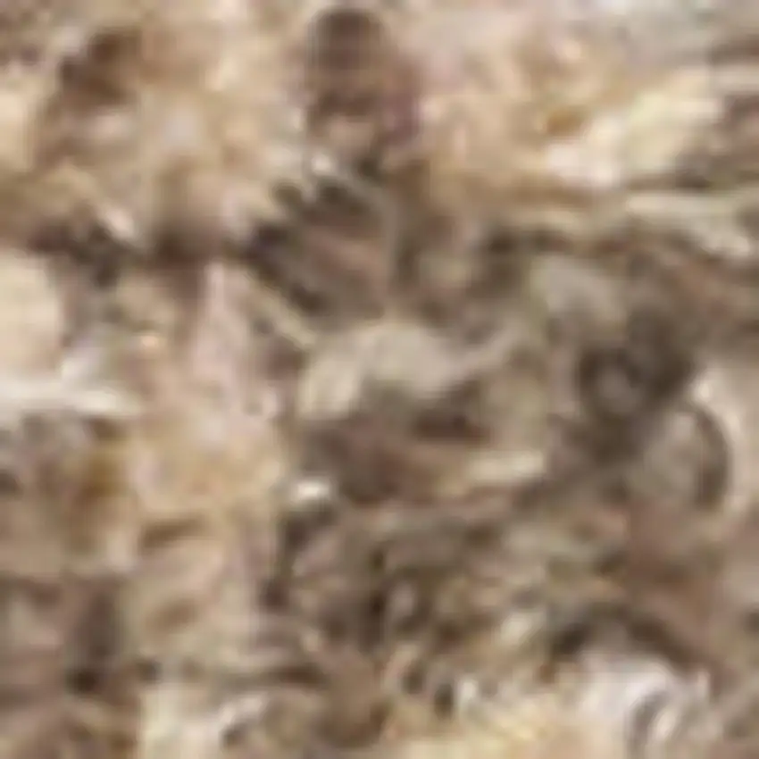 Blue Brown And Tan Geometric Washable Area Rug Photo 3