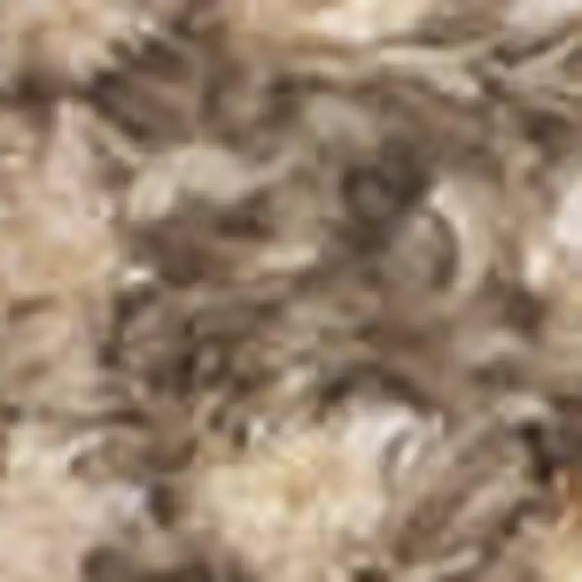 Blue Brown And Tan Geometric Washable Area Rug Photo 3