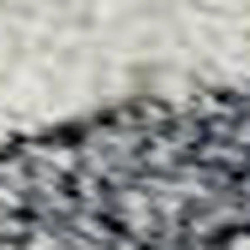 Blue Brown And Taupe Abstract Washable Area Rug With UV Protection Photo 2