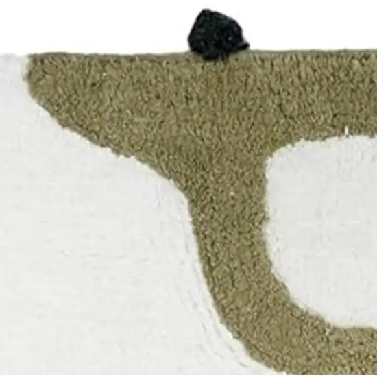 Blue Brown And White Transportation Youthful Washable Area Rug Photo 4