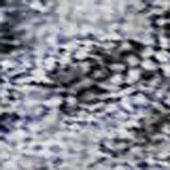 Blue Charcoal And Gray Abstract Geometric Washable Area Rug With UV Protection Photo 2