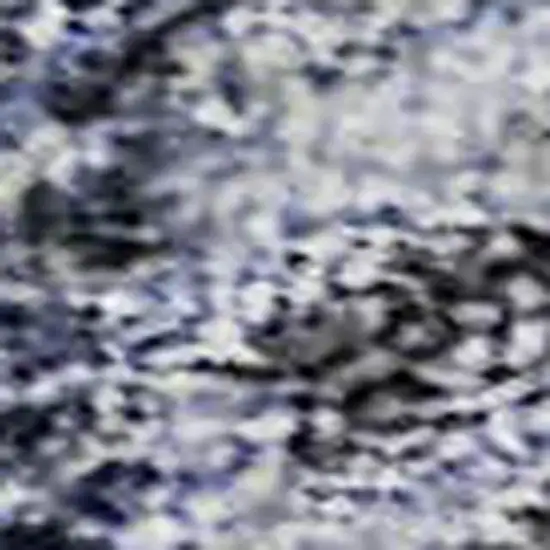 Blue Charcoal And Gray Abstract Geometric Washable Area Rug With UV Protection Photo 2