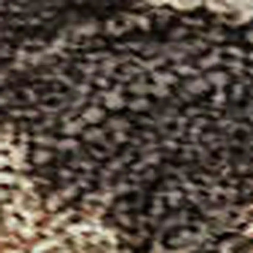 Blue Copper And Gray Abstract Washable Area Rug With UV Protection Photo 2