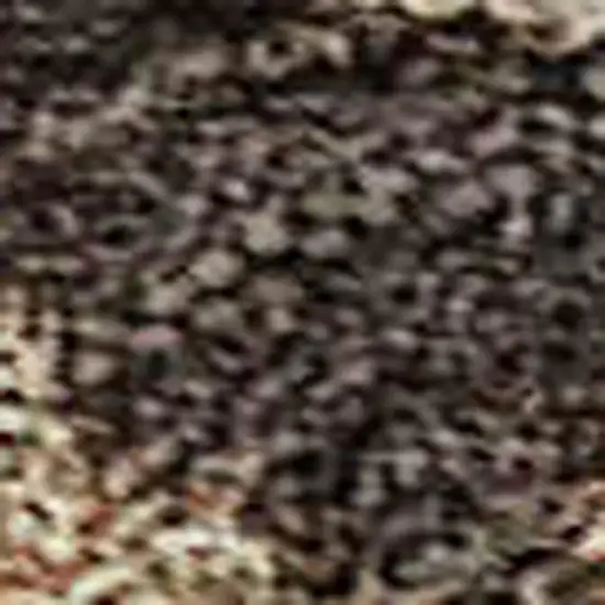 Blue Copper And Gray Abstract Washable Area Rug With UV Protection Photo 2