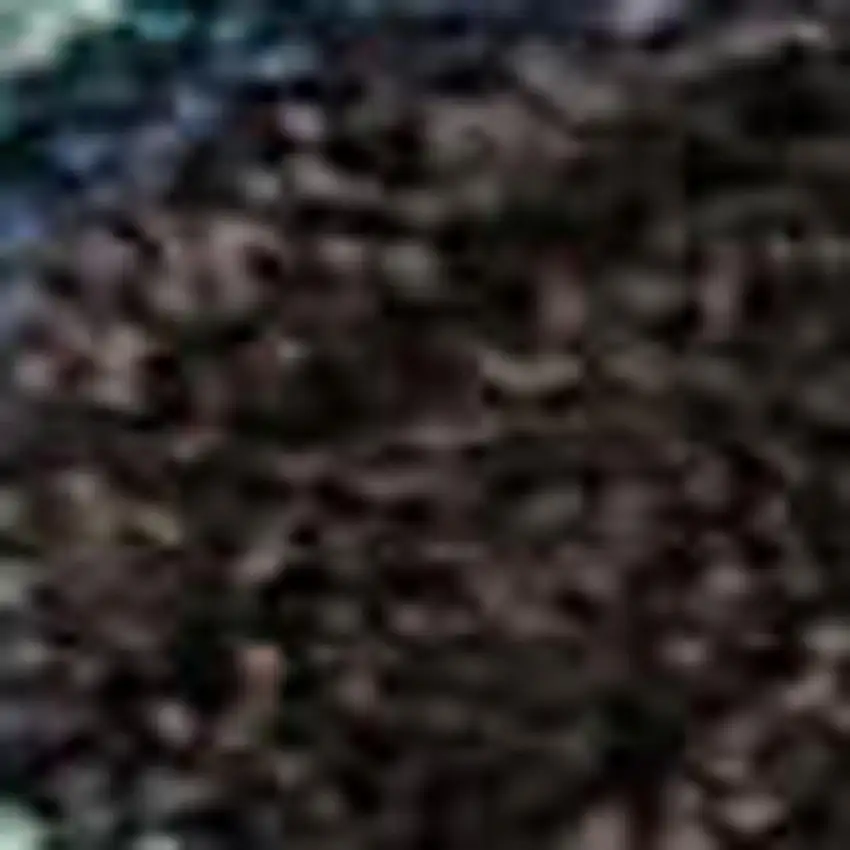 Blue Copper And Ivory Polka Dot Washable Area Rug With UV Protection Photo 2