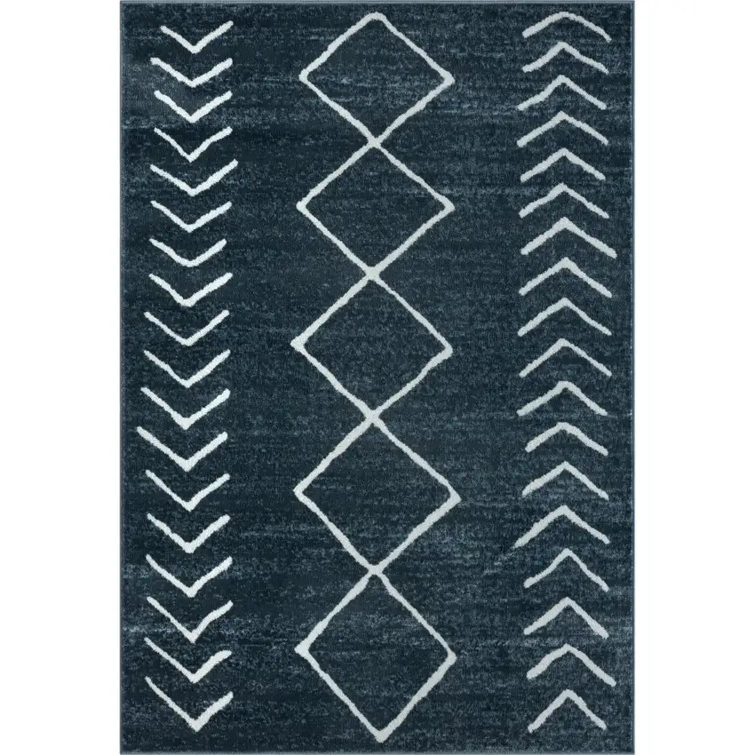 Blue Diamond Area Rug Photo 1