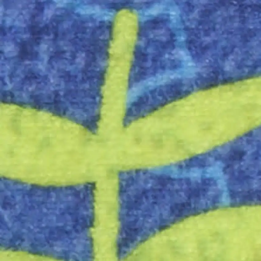 Blue Flatweave Area Rug Photo 2