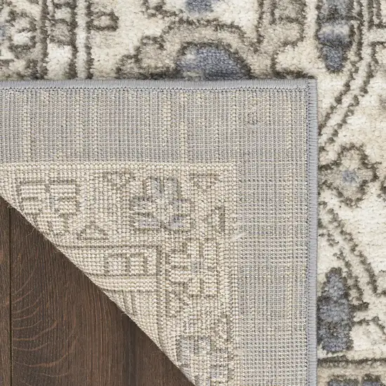 Blue Floral Area Rug Photo 8