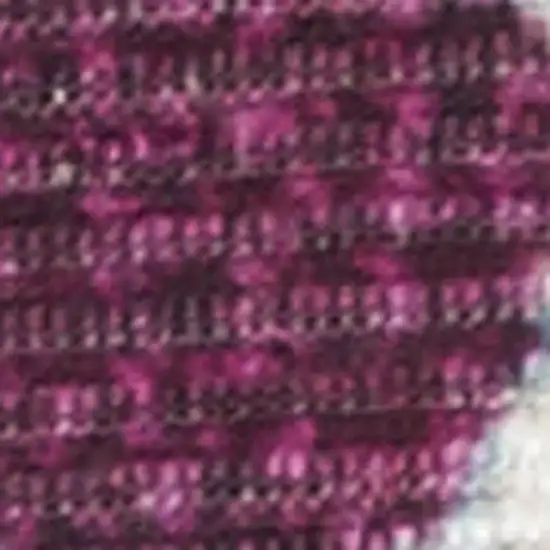 10' Blue Floral Washable Runner Rug Photo 1