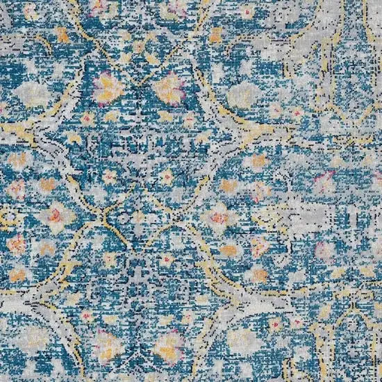 Blue Indoor Outdoor Area Rug Photo 6