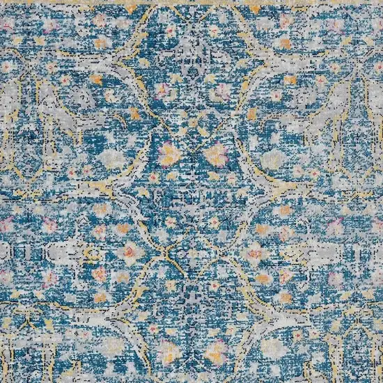 Blue Indoor Outdoor Area Rug Photo 7