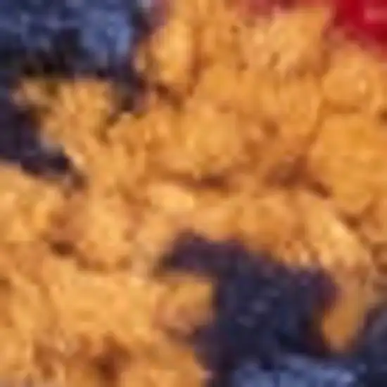 Ivory And Blue Indoor Outdoor Area Rug Photo 1