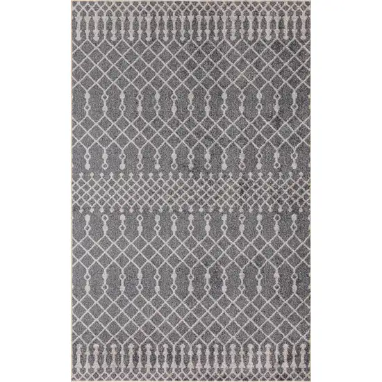 Blue Geometric Area Rug Photo 8