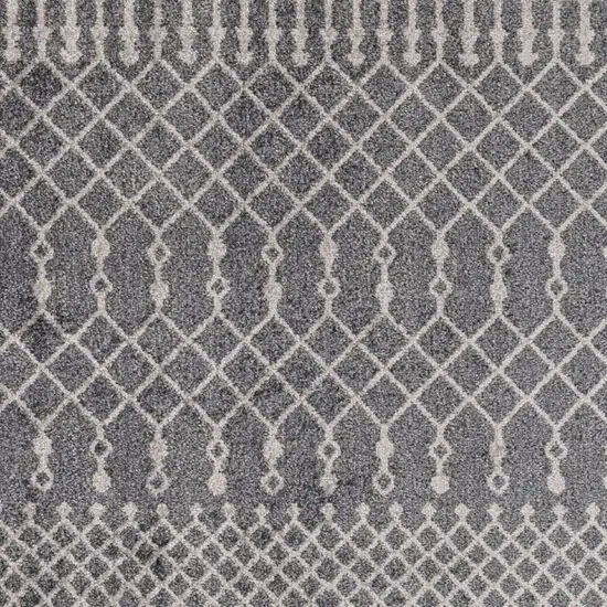 Blue Geometric Area Rug Photo 9