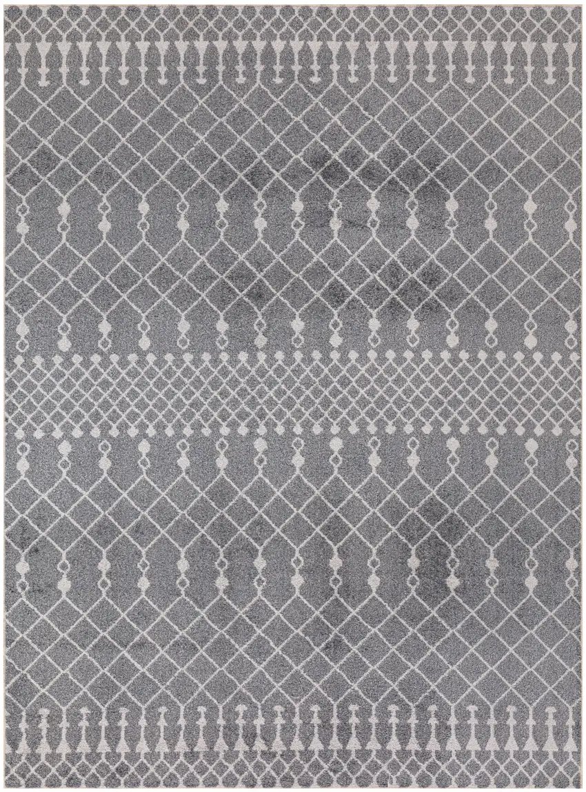 Blue Geometric Area Rug Photo 7