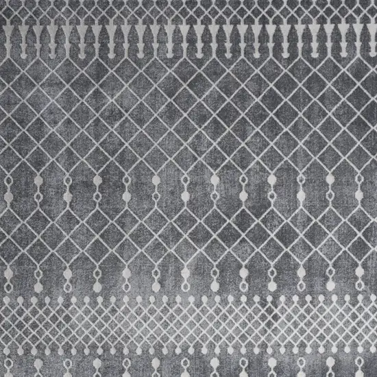 Blue Geometric Area Rug Photo 8