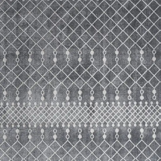 Blue Geometric Area Rug Photo 8