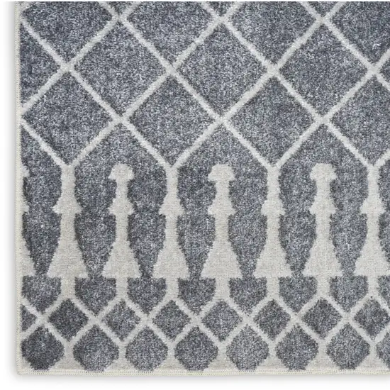 Blue Geometric Area Rug Photo 8