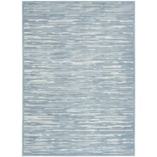 Blue Geometric Area Rug Photo 1