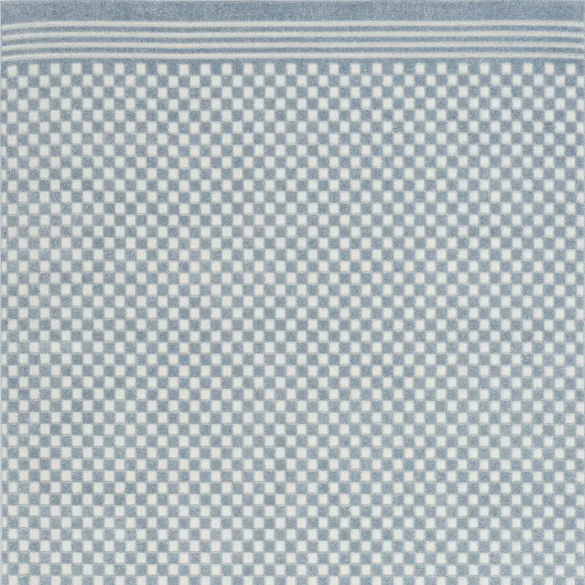 Blue Geometric Area Rug Photo 8
