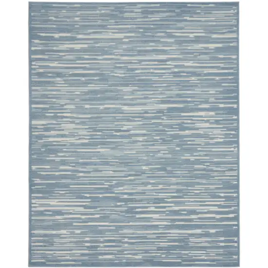 Blue Geometric Area Rug Photo 1