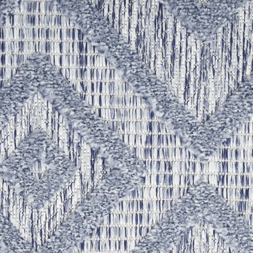 Blue Indoor Outdoor Area Rug Photo 6