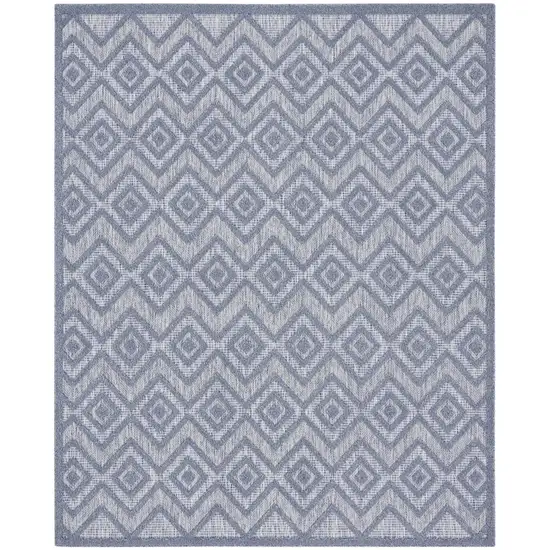 Blue Indoor Outdoor Area Rug Photo 1