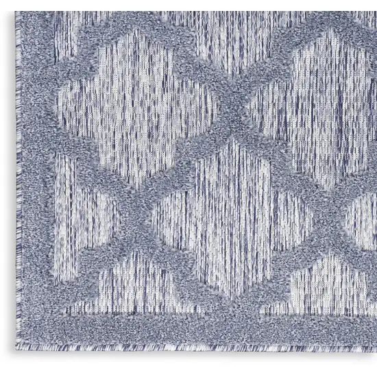 Blue Indoor Outdoor Area Rug Photo 3
