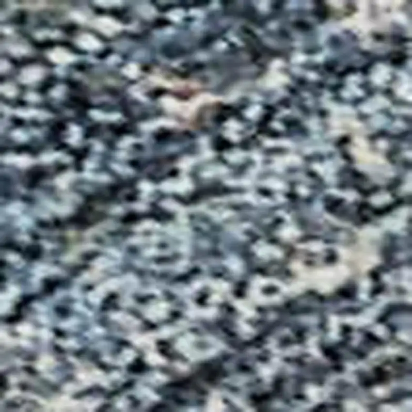 Blue Gold And Purple Abstract Washable Area Rug With UV Protection Photo 2