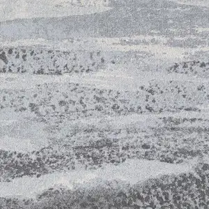 Photo of Blue Gray Abstract Mist Modern Area Rug