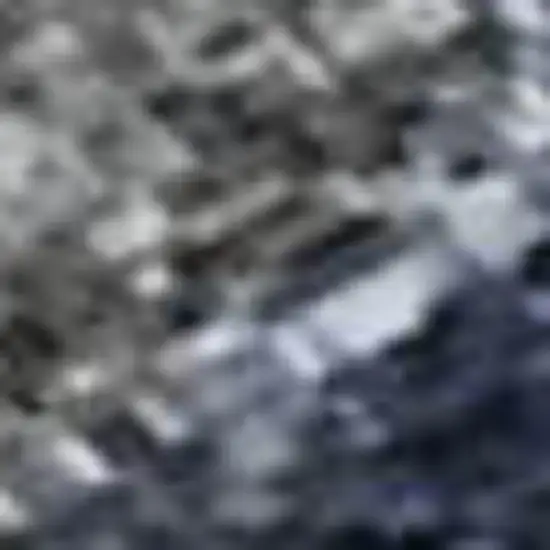 Blue Gray And Ivory Abstract Washable Area Rug With UV Protection Photo 4