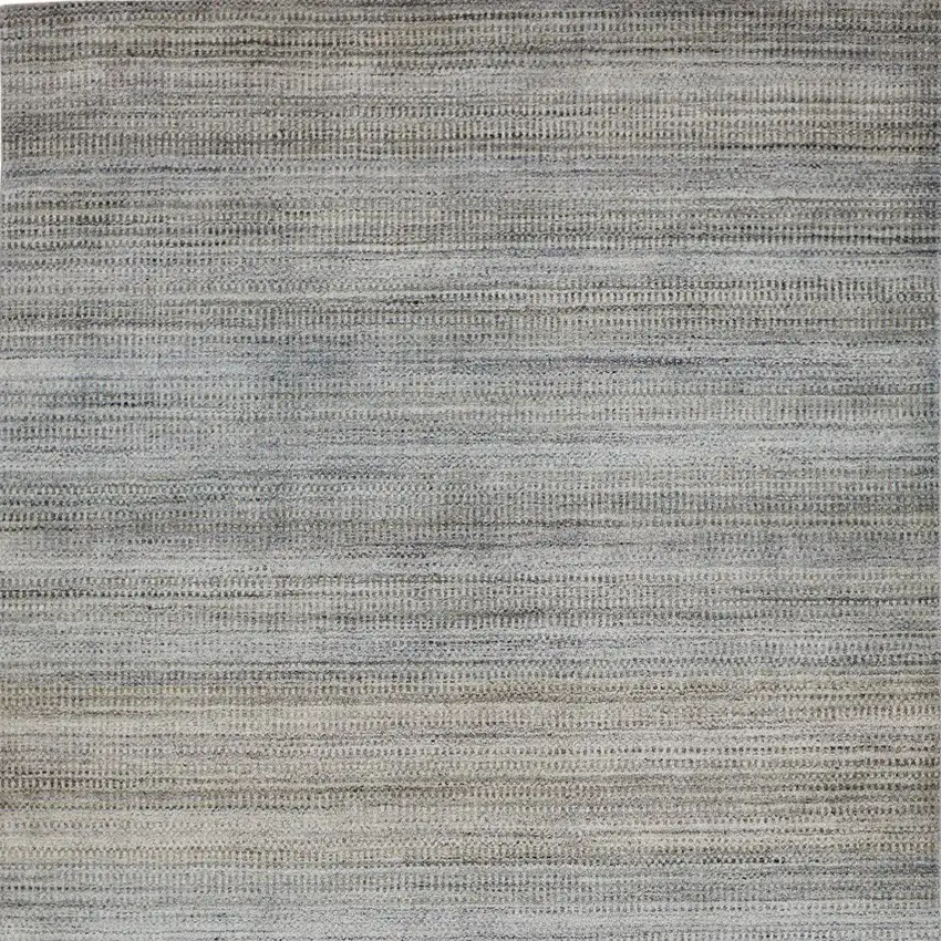 Blue Gray And Purple Ombre Hand Woven Area Rug Photo 4