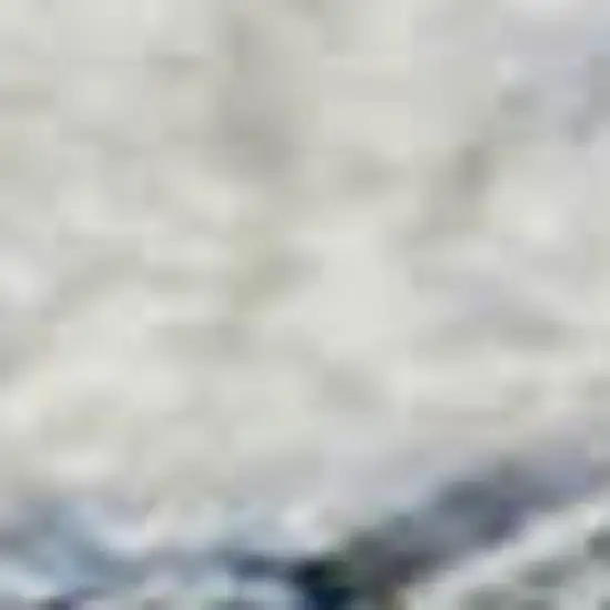 Blue Gray And Silver Abstract Washable Area Rug With UV Protection Photo 3