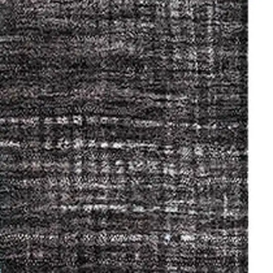 Blue Gray And Silver Geometric Washable Area Rug With UV Protection Photo 2