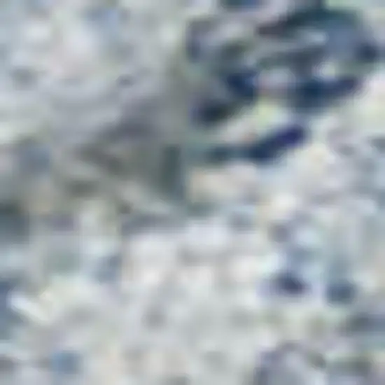 Blue Gray And Silver Geometric Washable Area Rug With UV Protection Photo 2