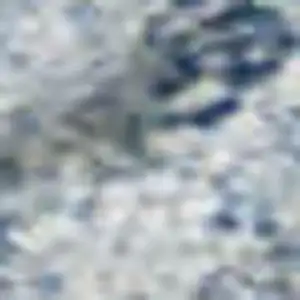 Photo of Blue Gray And Silver Geometric Washable Area Rug With UV Protection