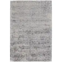 Photo of Blue Gray And Taupe Abstract Hand Woven Area Rug