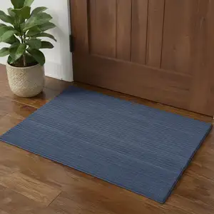 Photo of Blue Hand Woven Area Rug