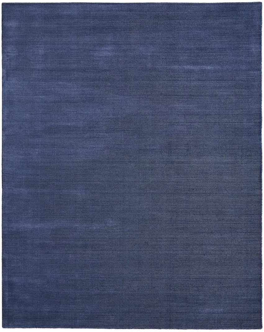 Blue Hand Woven Area Rug Photo 2