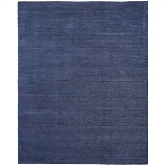 Blue Hand Woven Area Rug Photo 2