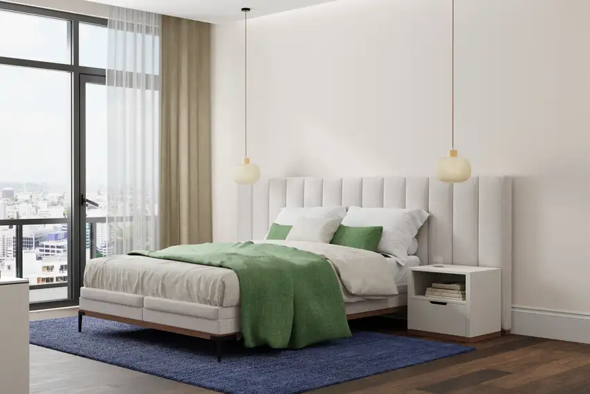 Blue Hand Woven Area Rug Photo 5