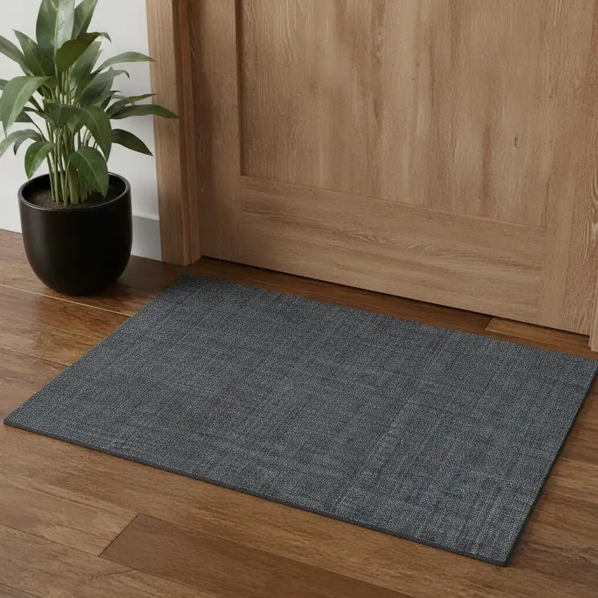 Blue Hand Woven Area Rug Photo 1