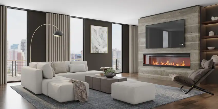 Blue Hand Woven Area Rug Photo 6