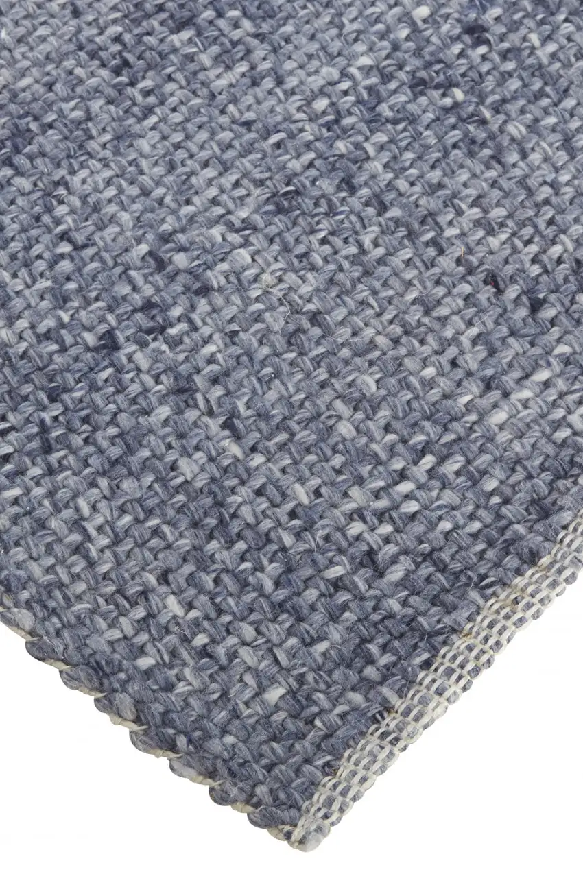 Blue Hand Woven Area Rug Photo 3